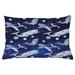 East Urban Home Whale Indoor/Outdoor Lumbar Pillow Cover Polyester | 16 H x 26 W x 0.1 D in | Wayfair EBFB44AFA8694F0CB541B6E8BEB2650F