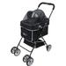 Petique Pet & Pets Swift Pet Stroller in Black | 36 H x 20 W x 30 D in | Wayfair 1ST03020102