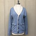 Anthropologie Jackets & Coats | Anthropologie Jacket S Coat Fleece Blue Koto | Color: Blue | Size: S