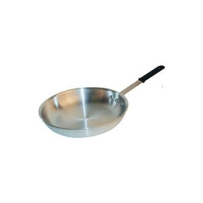 Winco AFP-12A-H 12 in. Natural Finish Gladiator Fry Pan with Silicone Sleeve