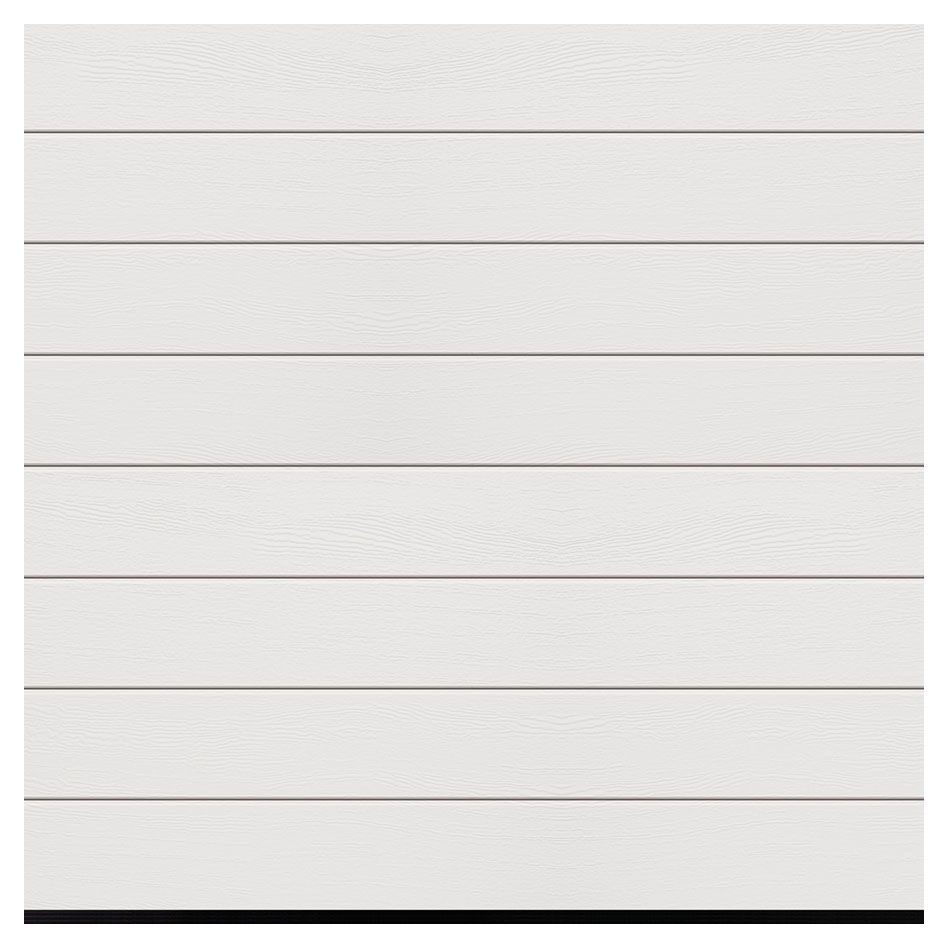 Hörmann Sektionaltor Rundum-sorglos-Paket RenoMatic Garagentor inkl. Zarge, Antrieb & Handsender, breite Lamellen (L-Sicke), 2500x2000 mm,Anthrazitgrau (RAL 7016),Planaroptik Image