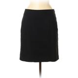 Ann Taylor LOFT Outlet Casual Skirt: Black Print Bottoms - Women's Size 6