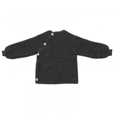 Reiff - Kid's Schlüttli Uni - Merinopullover Gr 74/80 schwarz Image