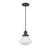 Innovations Lighting Bruno Marashlian Olean 6 Inch Mini Pendant - 201C-BK-G324