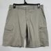 Columbia Shorts | Columbia Mens 34 Waist 10l Tan Khaki Cargo Shorts | Color: Brown/Tan | Size: 34