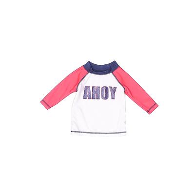 Rash Guard: White Sporting & Activewear - Size 3-6 Month