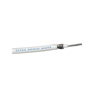Ancor RG-213 White Tinned Coaxial Cable - 100' 151...