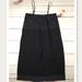 Madewell Dresses | Madewell Black Pleated Dress Size 6 | Color: Black | Size: 6