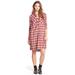 Madewell Dresses | Madewell | Daywalk Shirt Dress In Fairfax Plaid S | Color: Red | Size: S