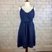 Anthropologie Dresses | Lush | Navy Blue Dress | Color: Blue | Size: S