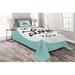 East Urban Home Microfiber Modern & Contemporary Coverlet/Bedspread Microfiber in Blue | Twin Bedspread + 1 Sham | Wayfair