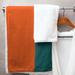 East Urban Home Miami Throwback Football Stripes Bath Towel, Cotton in Green | 30 W in | Wayfair E0FFC2E9D56A420198853A4B8EADA47F