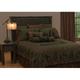 Loon Peak® Nakagawa Acrylic Rustic Single Coverlet/Bedspread in Green | Super King | Wayfair WD27030-SK