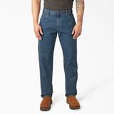 Dickies Men's Big & Tall Relaxed Fit Carpenter Jeans - Heritage Tinted Khaki Size 38 36 (19294)