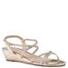 Paradox London Kadie - Womens 8.5 Gold Sandal Medium