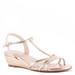 Paradox London Tessa - Womens 8.5 Metallic Sandal Medium