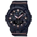 CASIO Unisex Adult Analogue-Digital Watch with Resin Strap GMA-B800-1AER, Black Gold