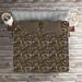 East Urban Home Microfiber Farmhouse/Country Coverlet/Bedspread Set Microfiber in Brown | Queen Bedspread + 2 Shams | Wayfair