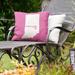 East Urban Home Indoor/Outdoor Throw Pillow Polyester/Polyfill blend in Pink | 20 H x 20 W x 4 D in | Wayfair 0F191DD13C3A4FCB9256DBAC77604284