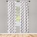 East Urban Home Paisley Semi-Sheer Rod Pocket Curtain Panels Polyester | 95 H in | Wayfair 707FD7167E0F421F8585A73EC2DB6ABE