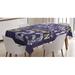 East Urban Home Ambesonne Sports Tablecloth, Retro Style American Football College Theme Illustration Athletic Championship Apparel | Wayfair