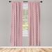 East Urban Home Polka Dot Semi-Sheer Rod Pocket Curtain Panels Polyester | 95 H in | Wayfair 458A7E15C32B4FC08EC16CDAC8857220