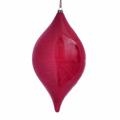 The Holiday Aisle® 11.5" Wood Grain Drop Christmas Ornament Plastic in Red | 11.5 H x 6 W x 6 D in | Wayfair ED26FF2FA7E04334B78B6830B3DA6EE7