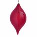 The Holiday Aisle® 11.5" Wood Grain Drop Christmas Ornament Plastic in Red | 11.5 H x 6 W x 6 D in | Wayfair ED26FF2FA7E04334B78B6830B3DA6EE7