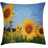 East Urban Home Brick Wall Indoor/Outdoor 26" Throw Pillow Cover Polyester | 26 H x 26 W x 0.1 D in | Wayfair 15053587BD1A4B52BFBAD33C7E253FB1