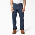 Dickies Men's Big & Tall Regular Fit Jeans - Rinsed Indigo Blue Size 32 36 (9393)