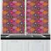 East Urban Home Moroccan Kitchen Curtain Polyester | 39 H x 55 W x 2.5 D in | Wayfair 01CBE065870B4DE68C2C7338F72D19B7