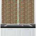 East Urban Home Moroccan Kitchen Curtain Polyester | 39 H x 55 W x 2.5 D in | Wayfair 29142B290F8B47CEB86404C3799F2822