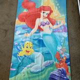 Disney Other | Ariel Beach Towel | Color: Blue | Size: Osg