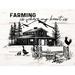 Gracie Oaks Farming is Where the Heart is Wall Décor, Wood in Black/Brown/White | 12 H x 9 W x 1 D in | Wayfair 3F2416E03A8F44FD93A5254034C8D19F