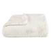 Vera Wang Lapin Faux Fur Throw Blanket Faux Fur in Pink/White | 50 W in | Wayfair USHSHF1132933