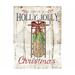 The Holiday Aisle® Holly Jolly Decorative Accent Wood in Brown | 12 H x 9 W x 1 D in | Wayfair 038FA9E4AC294C0298A9D217CCE9E76B