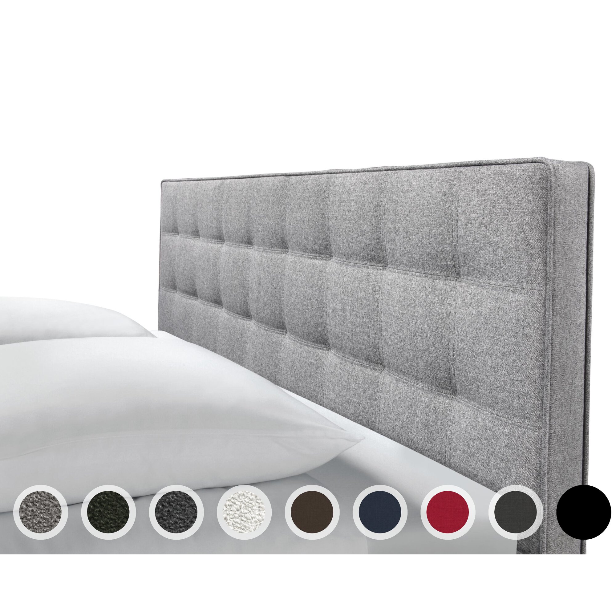 Hasena Dream-Line Kopfteil Zuro Grösse M / 160 cm / PK3 Ranch 660 stone Image