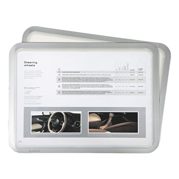 Tarifold 2er-Set Inforahmen »Magneto« A4 silber, 23x31.7 cm