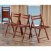 Red Barrel Studio® Aqeela Wood Banquet Folding Chair in Brown | 32.28 H x 17.64 W x 20.1 D in | Wayfair 2399E9397A8747C7B76759BE010FAB24