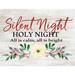The Holiday Aisle® Silent Night Decorative Accent Wood in Brown | 12 H x 9 W x 1 D in | Wayfair 4BD310B414AE457ABBFCB180B1D759A4