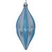 The Holiday Aisle® 10" Candy Glitter Shuttle Christmas Ornament Plastic in Blue | 10 H x 4 W x 4 D in | Wayfair EC50C14C165E4B5B98E496734B2A23D0