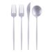The Party Aisle™ Bottomley Heavy Weight Plastic Disposable Flatware Combo Pack in White/Brown | Wayfair 2D6BED43955941D78EC205414B552068
