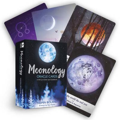 Moonology Oracle Cards: A 44-Card Moon Astrology Oracle Deck And Guidebook