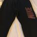 Nike Pants | Black And Red Nike Sweatpants | Color: Black/Red | Size: M