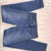 American Eagle Outfitters Jeans | Blue Low Rise Super Super Stretch Jegging | Color: Blue | Size: 00