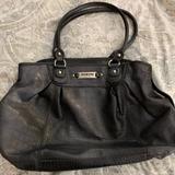 Nine West Bags | Black Leather Bag | Color: Black | Size: Medium