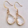 Anthropologie Jewelry | Beautiful Drop Earrings New | Color: Gold | Size: 1.5”