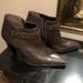 Nine West Shoes | Brown Ankle Boots | Color: Brown | Size: 6.5