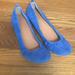 J. Crew Shoes | Blue Suede Loafers | Color: Blue | Size: 7.5