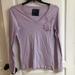 American Eagle Outfitters Tops | American Eagle Outfitters Long Sleeve Tee | Color: Purple | Size: Xl